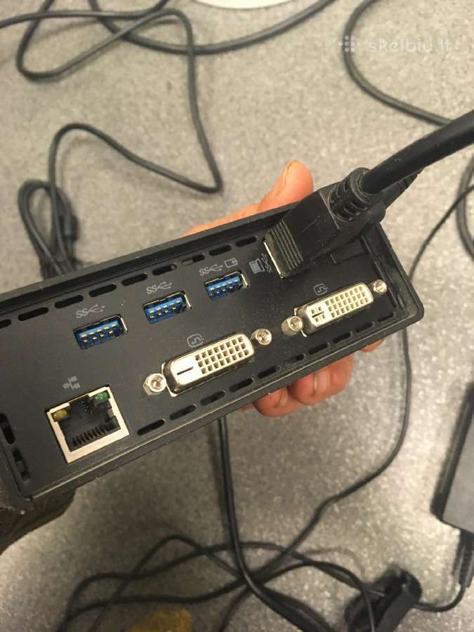 Lenovo docking station thinkpad usb3.0 dock - nuotraukos Nr. 2