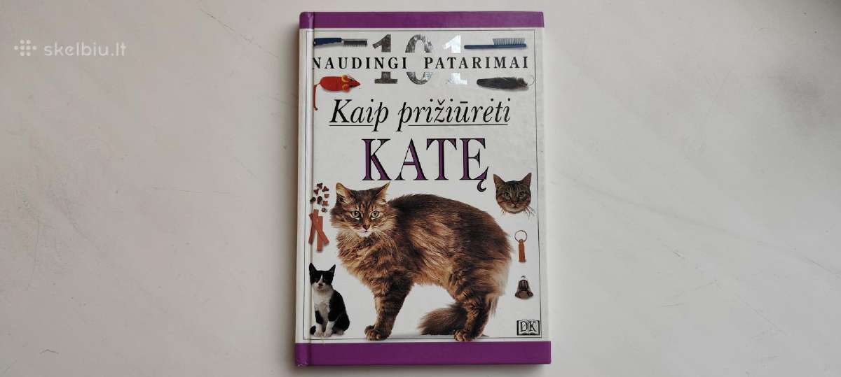 Knygelė "Kaip prižiūrėti katę"