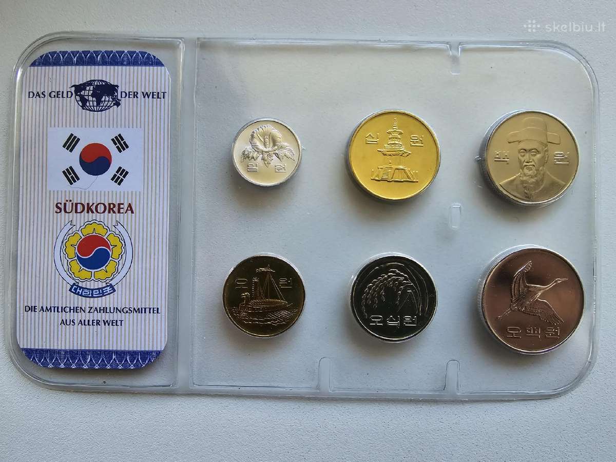 P.koreja 1998 - 2005 rink. Unc