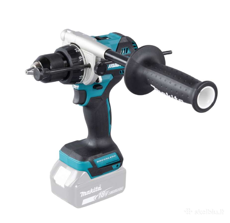 Akumuliatorinis smūginis gręžtuvas Makita Dhp486z - nuotraukos Nr. 2