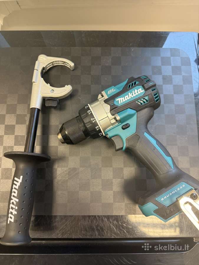 Akumuliatorinis smūginis gręžtuvas Makita Dhp486z