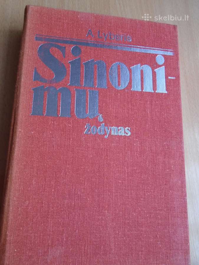 Sinonimų žodynas, Aut. Lyberis