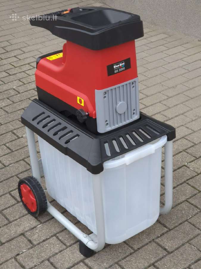Šakų smulkintuvas Blue Bird Sh2500, 2500w - nuotraukos Nr. 3