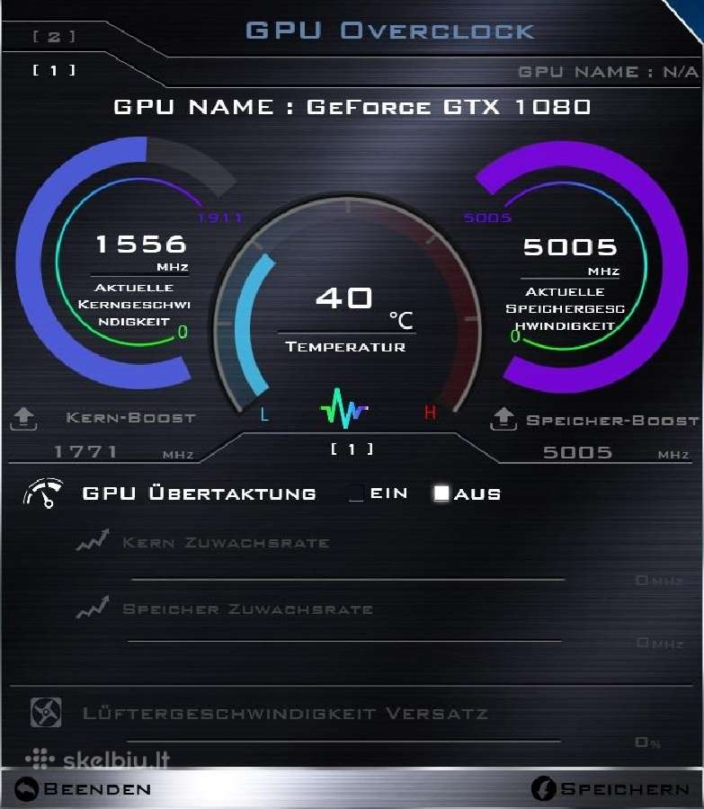 Clevo i7 7th 91w/17,3"3k 120hz/1080 8gb 190w - nuotraukos Nr. 21