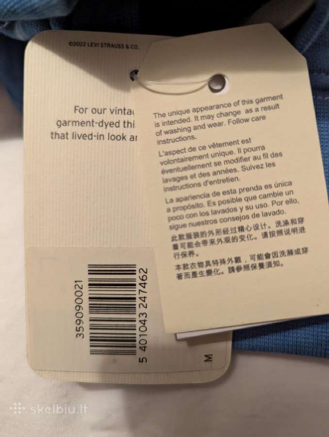 Originalus naujas Levi's džemperis M dydis - nuotraukos Nr. 7