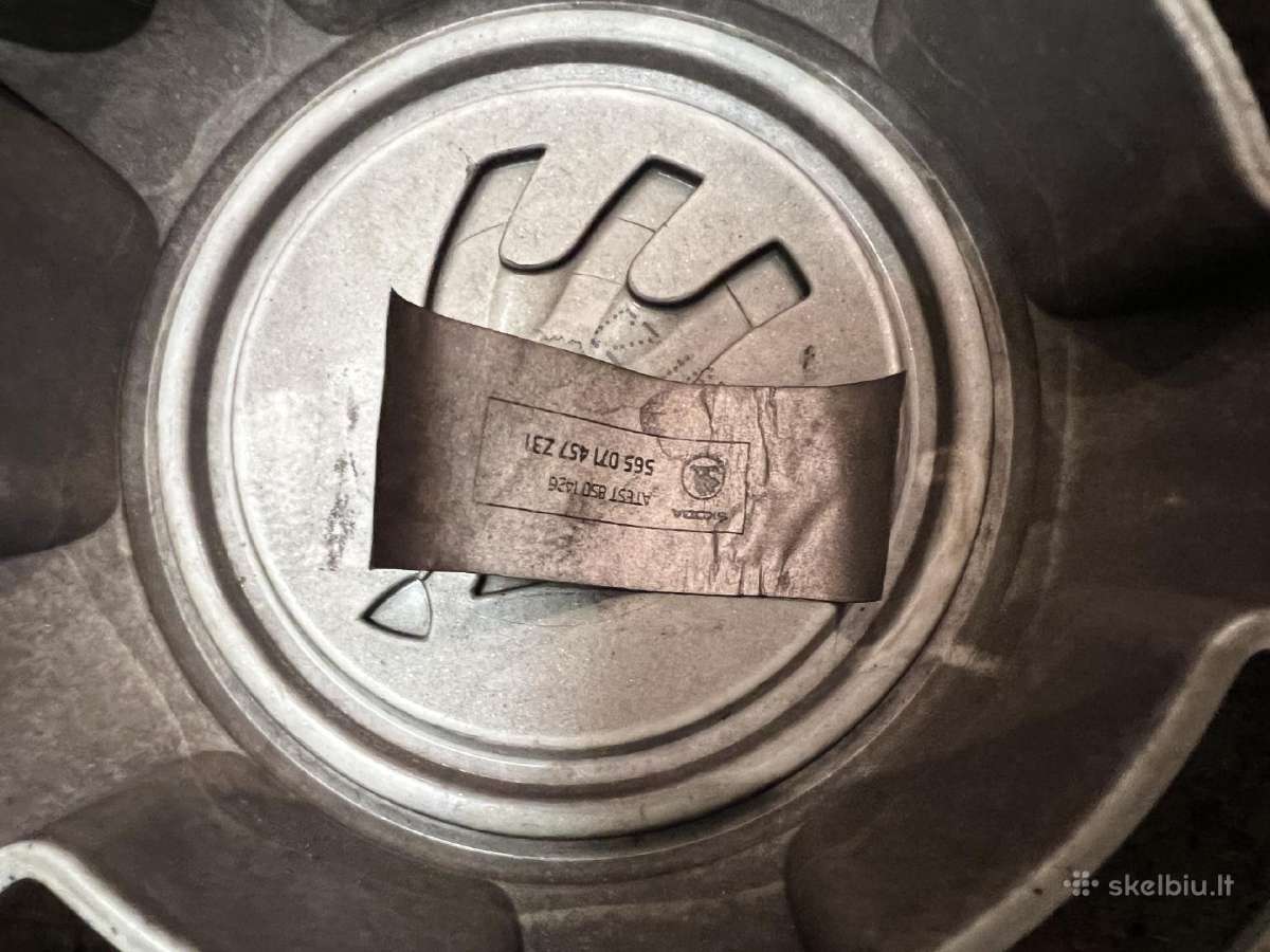 Volkswagen VW Skoda ratlankių gaubtai kalpokai - nuotraukos Nr. 11