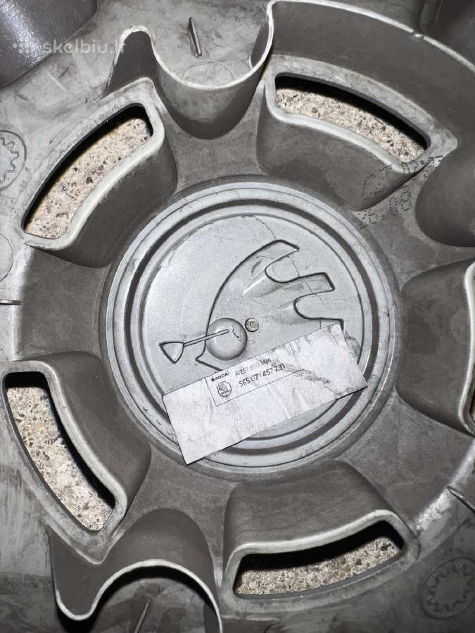 Volkswagen VW Skoda ratlankių gaubtai kalpokai - nuotraukos Nr. 13