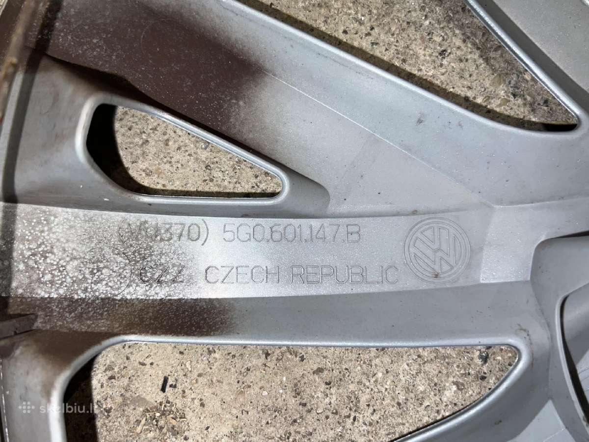 Volkswagen VW Skoda ratlankių gaubtai kalpokai - nuotraukos Nr. 3