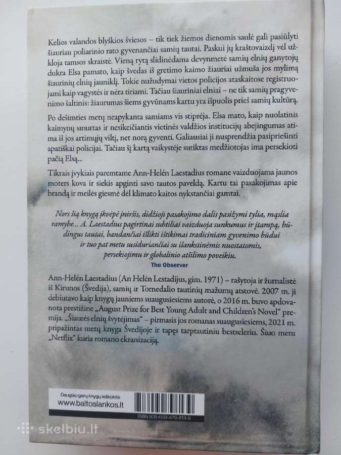 Knyga A.h. Leastadius Šiaurės elnių švytėjimas - nuotraukos Nr. 3