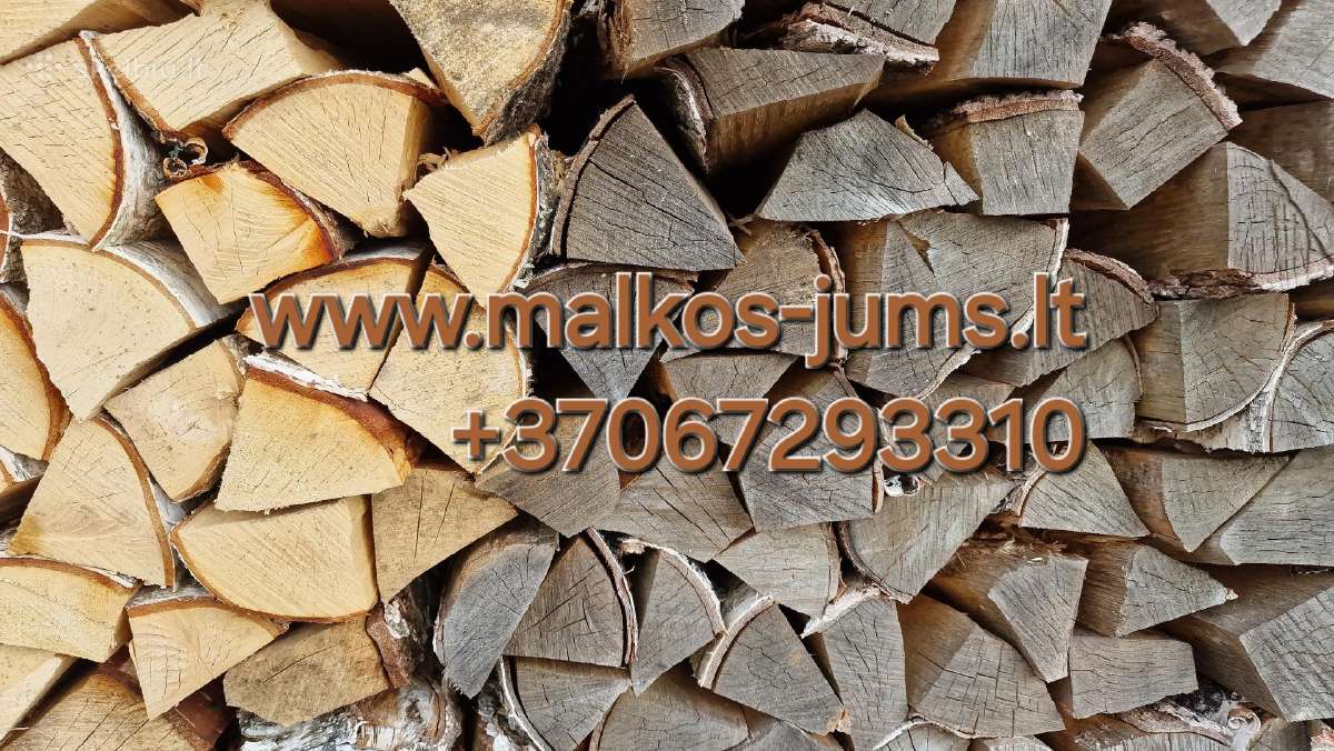 Sausos kokybiškos malkos Vilniuje - nuotraukos Nr. 4