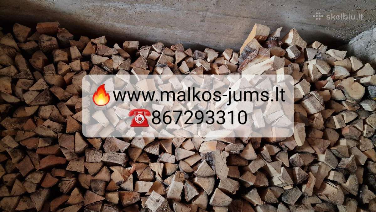 Sausos kokybiškos malkos Vilniuje - nuotraukos Nr. 6
