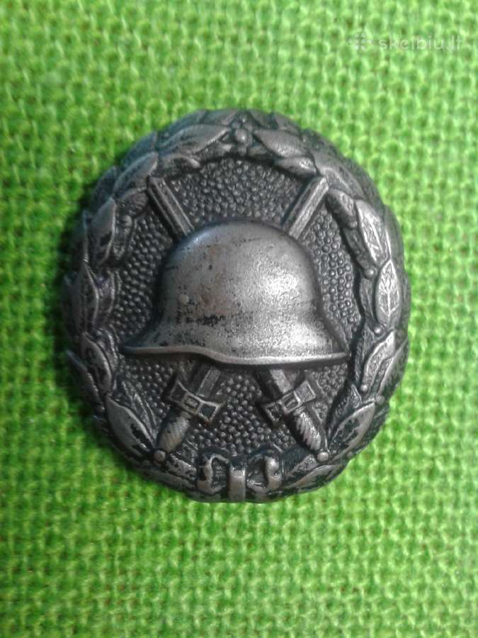 Vokiškas Sužeidimo 1918m apdovanojimas - nuotraukos Nr. 3