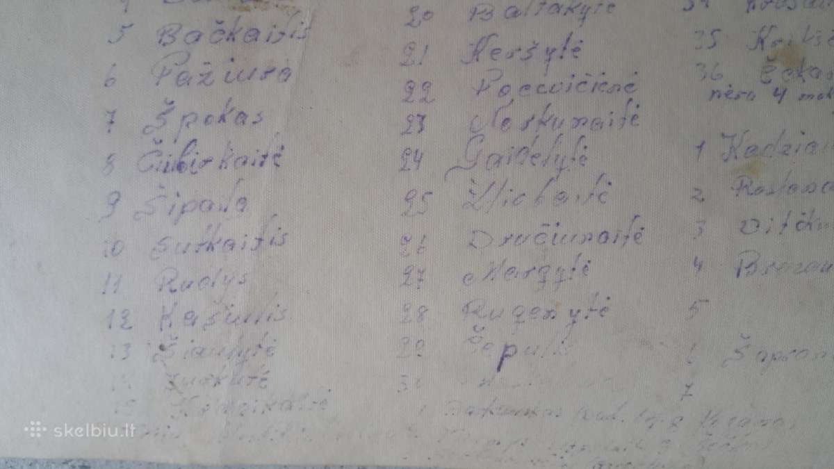 Sena 1955m fotografija 16-22 cm su sąrašu - nuotraukos Nr. 4
