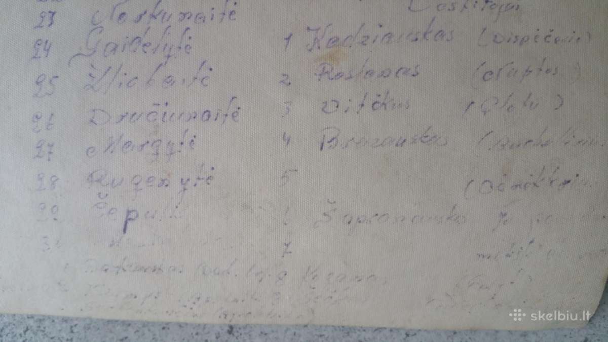 Sena 1955m fotografija 16-22 cm su sąrašu - nuotraukos Nr. 6