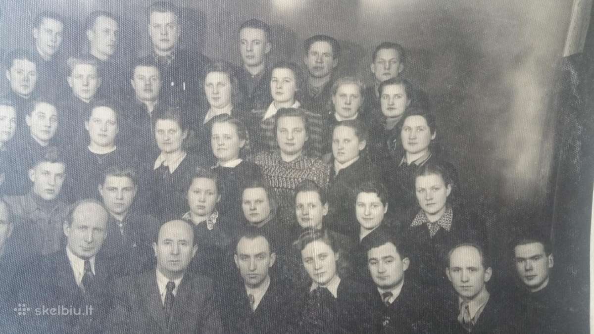Sena 1955m fotografija 16-22 cm su sąrašu - nuotraukos Nr. 9
