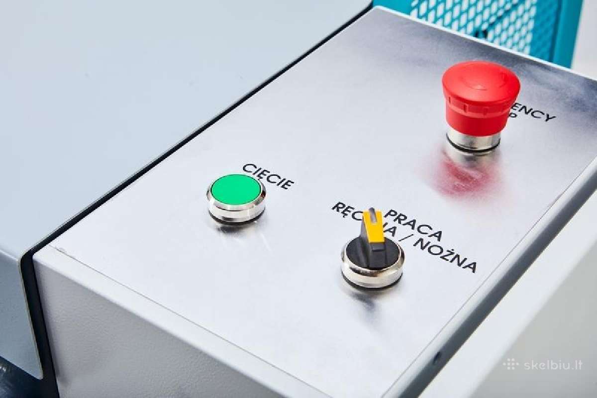 Giljotina skardai karpyti elektrinė 3000/1,5 - nuotraukos Nr. 5