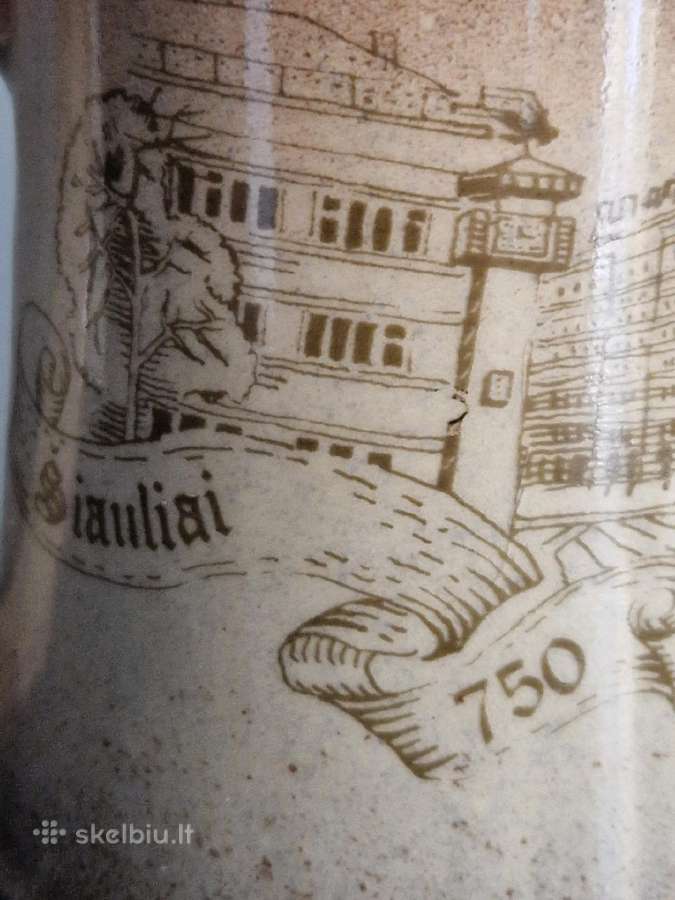 Šiauliai 750 keramikinis alaus bokalas - nuotraukos Nr. 2