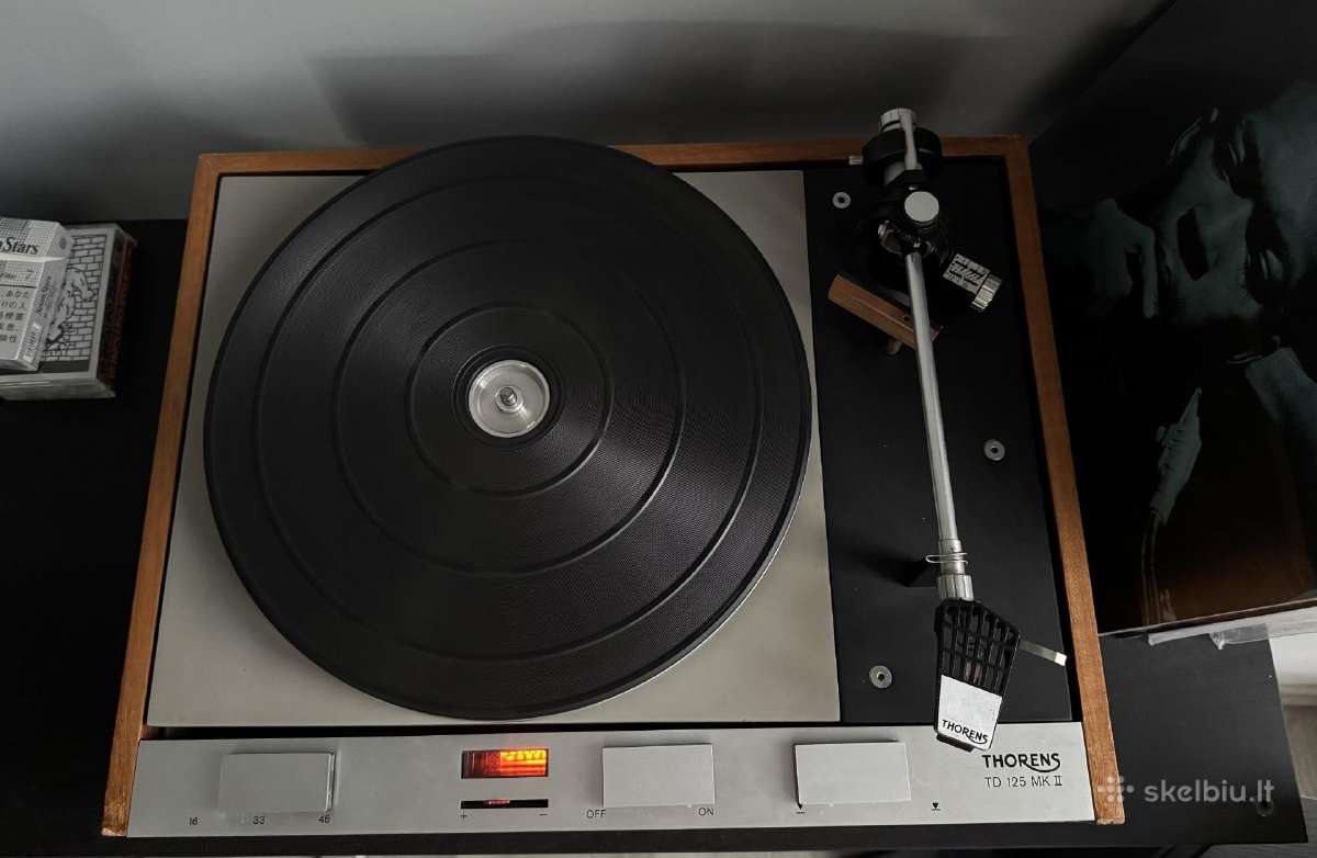 Thorens Td-125 Mkii. Kaina iki penktadienio - 500€ - nuotraukos Nr. 5