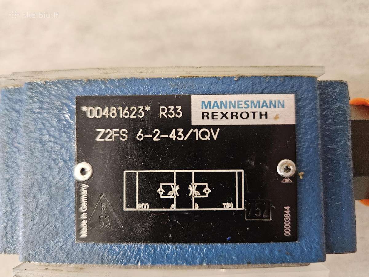 Rexroth, Z2fs6-2-43/1qv, R900481623, Valve - nuotraukos Nr. 3