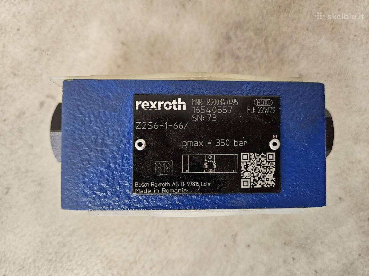 Rexroth Valve Z2s6-1-66