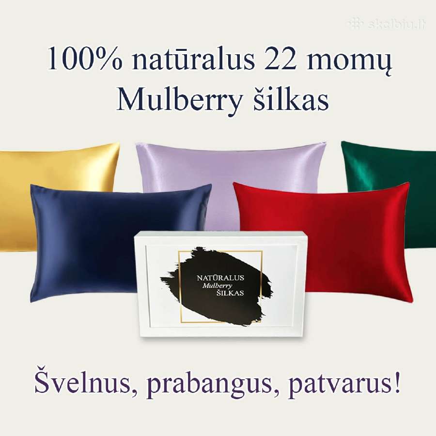 22mm šilkiniai pagalvių užvalkalai, šilko pagalvės