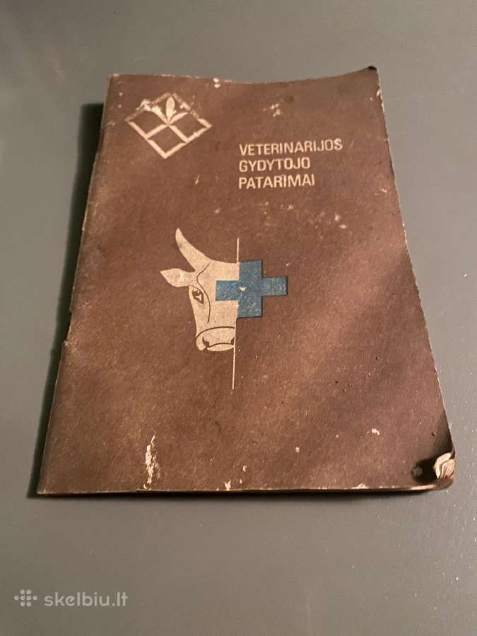 Parduodama knyga veterinarams