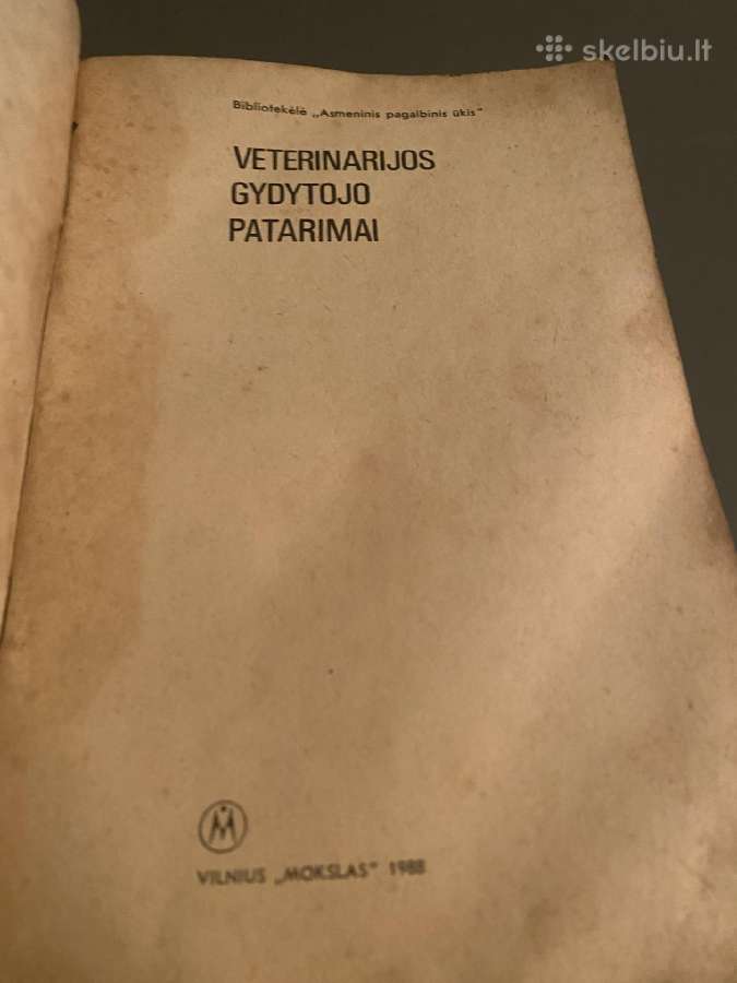Parduodama knyga veterinarams - nuotraukos Nr. 2