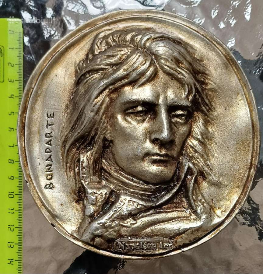 Napoleonas plakete medalis - nuotraukos Nr. 2