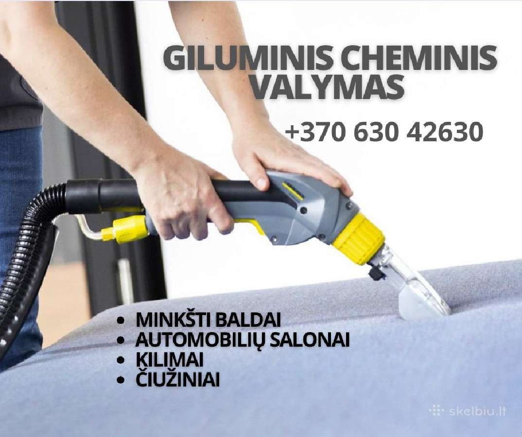 Cheminis baldų valymas žemesne kaina Šiauliai - nuotraukos Nr. 2