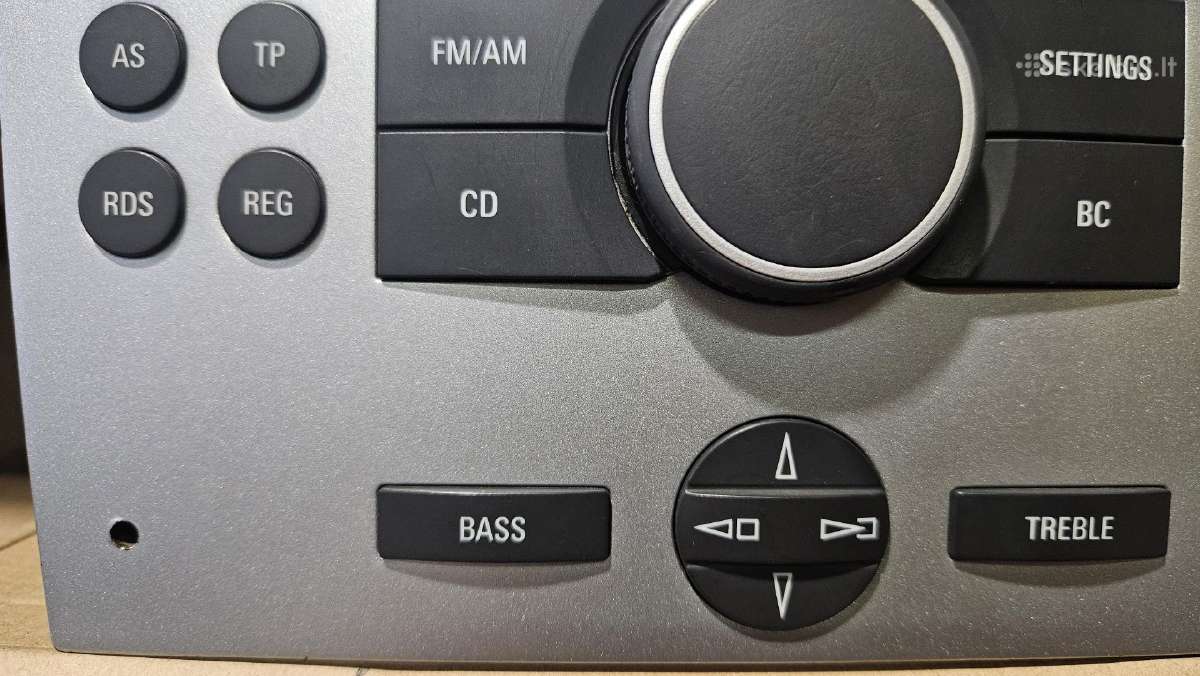 Blaupunkt cd30 Opel Corsa C radija - nuotraukos Nr. 6