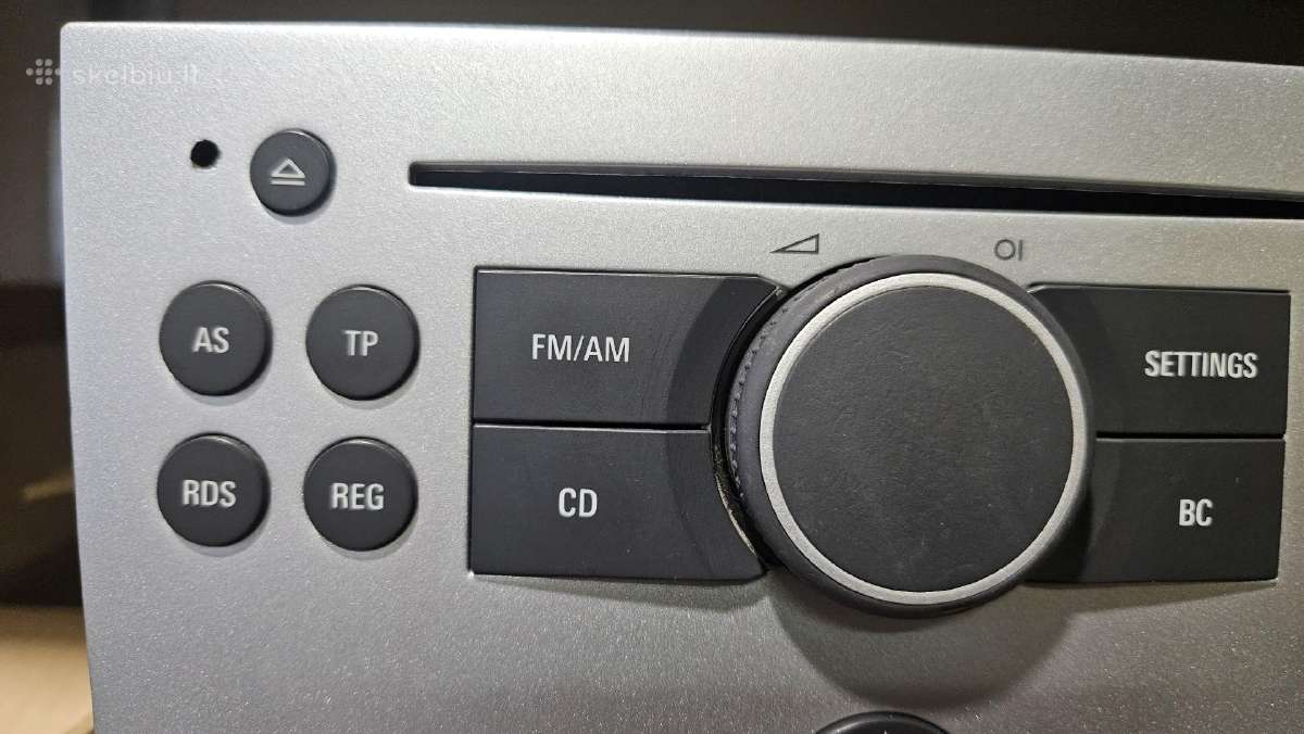 Blaupunkt cd30 Opel Corsa C radija - nuotraukos Nr. 3