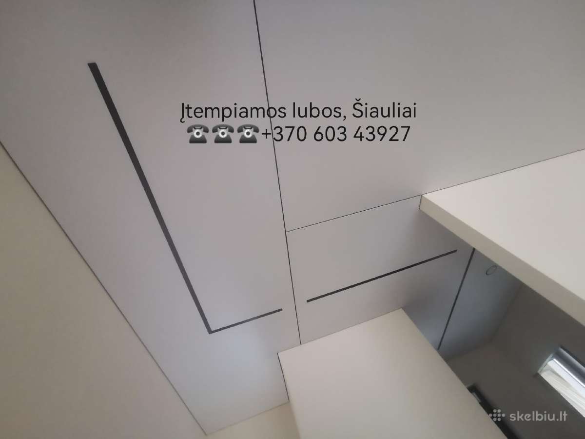 Įtempiamos lubos Šiauliai - nuotraukos Nr. 30