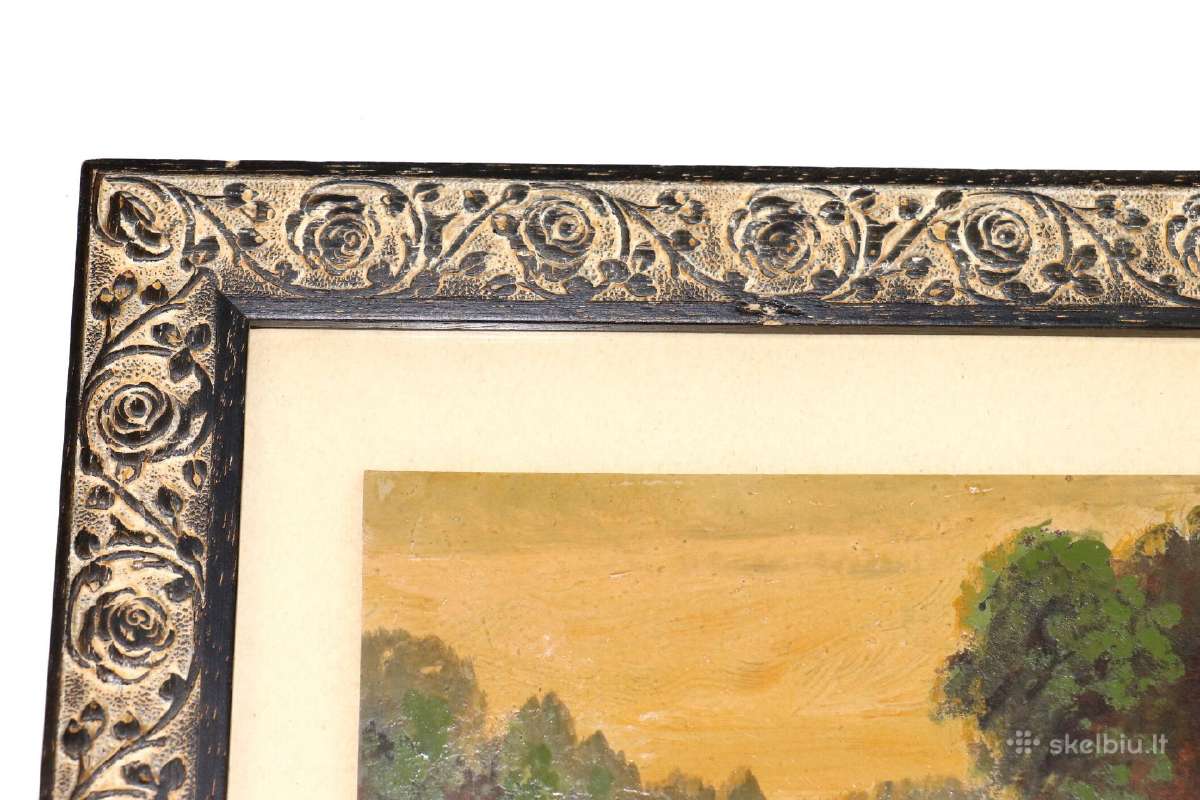 Kartonas aliejus 30,5x25,5 cm. - nuotraukos Nr. 2