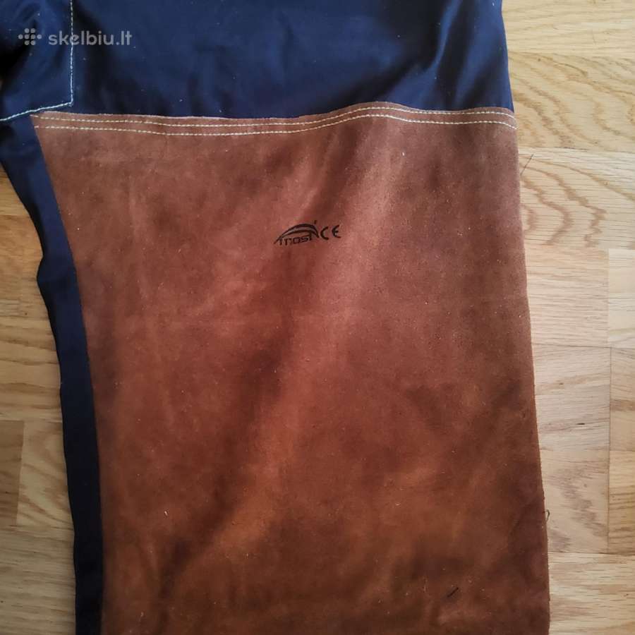 Suvirintojo odinė apranga(galima atskirai) - nuotraukos Nr. 7
