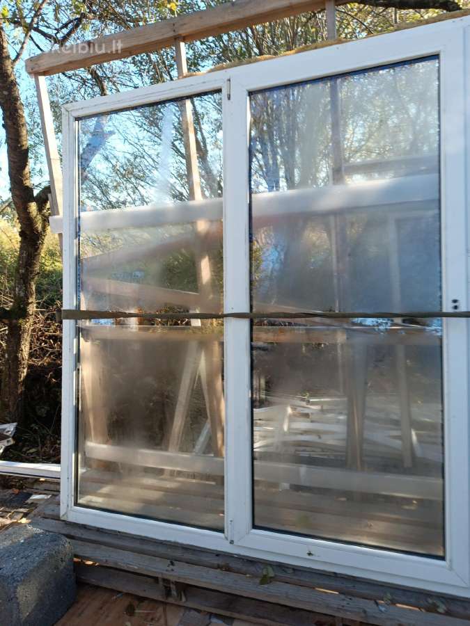 Naudoti plastikiniai langai nuo 0,5m iki 3m - nuotraukos Nr. 13