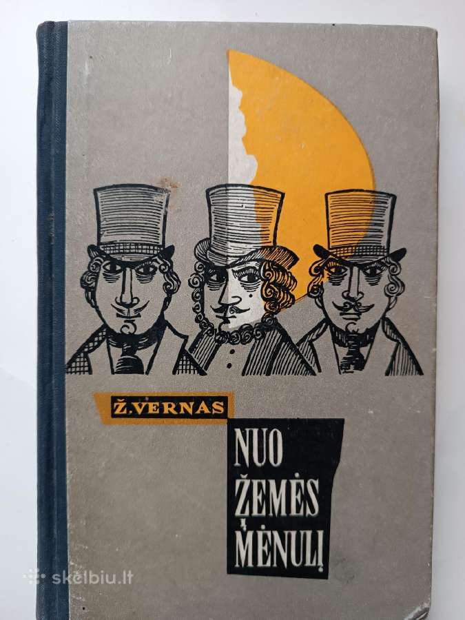 Ž. Vernas. Nuo Žemės į Mėnulį (1964)