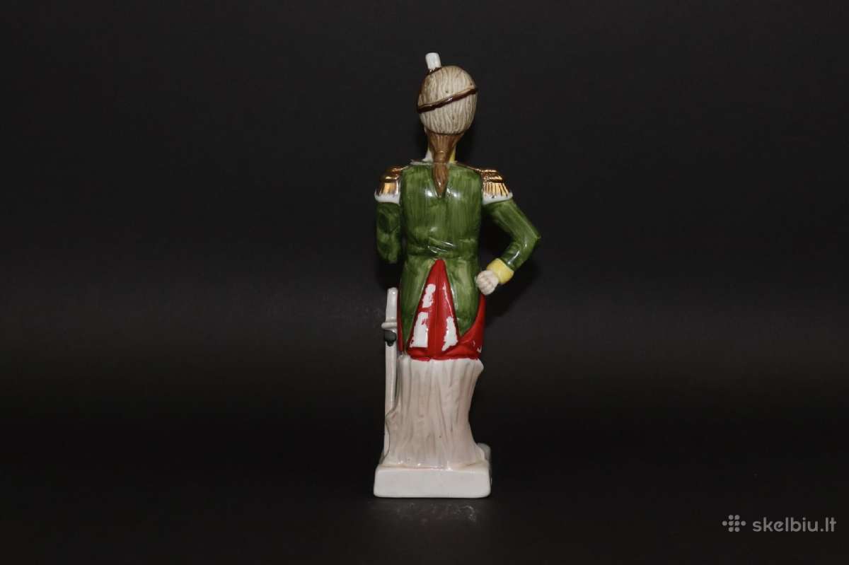 Statulėlė kareivis porcelianas aukštis 22 cm. - nuotraukos Nr. 3