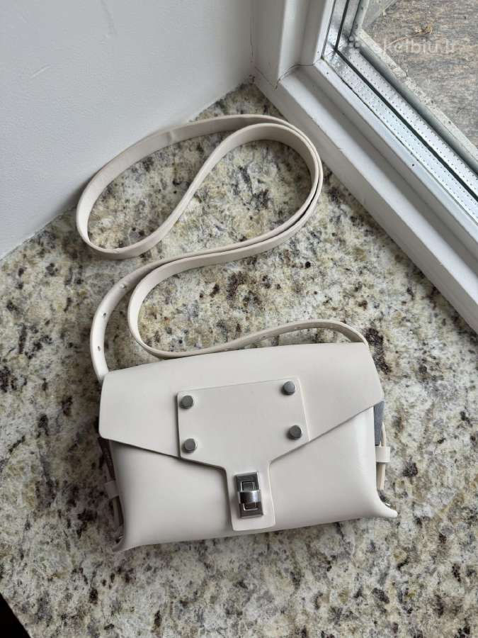 All Saints Miro Mini Leather Crossbody Bag