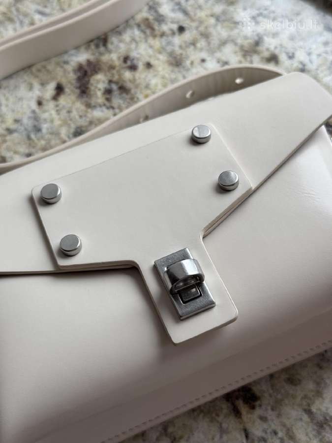 All Saints Miro Mini Leather Crossbody Bag - nuotraukos Nr. 2