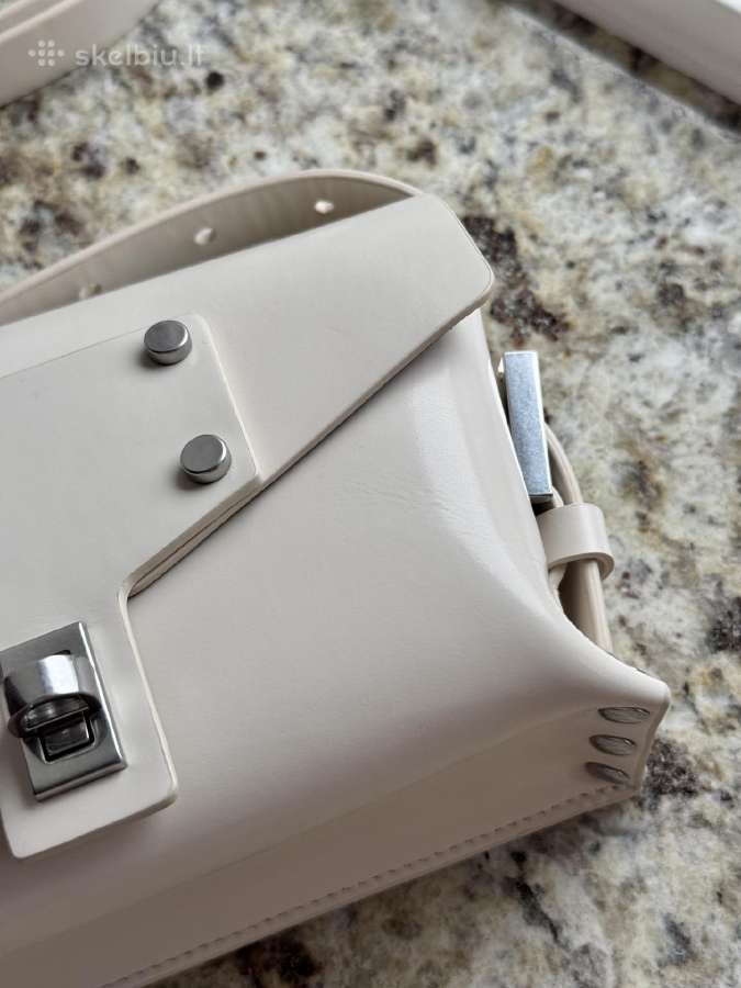 All Saints Miro Mini Leather Crossbody Bag - nuotraukos Nr. 5