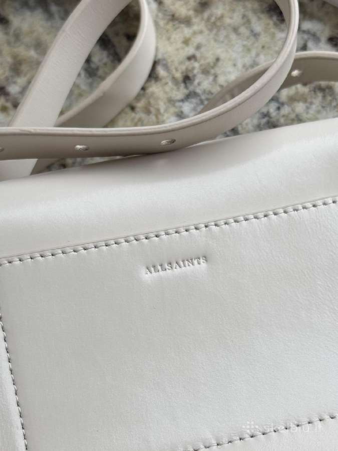 All Saints Miro Mini Leather Crossbody Bag - nuotraukos Nr. 9