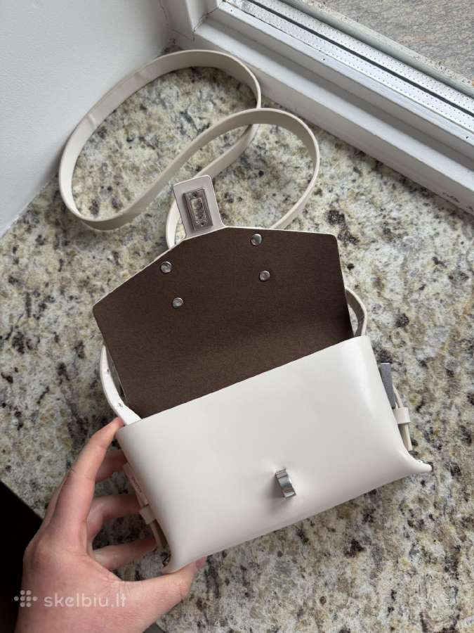 All Saints Miro Mini Leather Crossbody Bag - nuotraukos Nr. 11