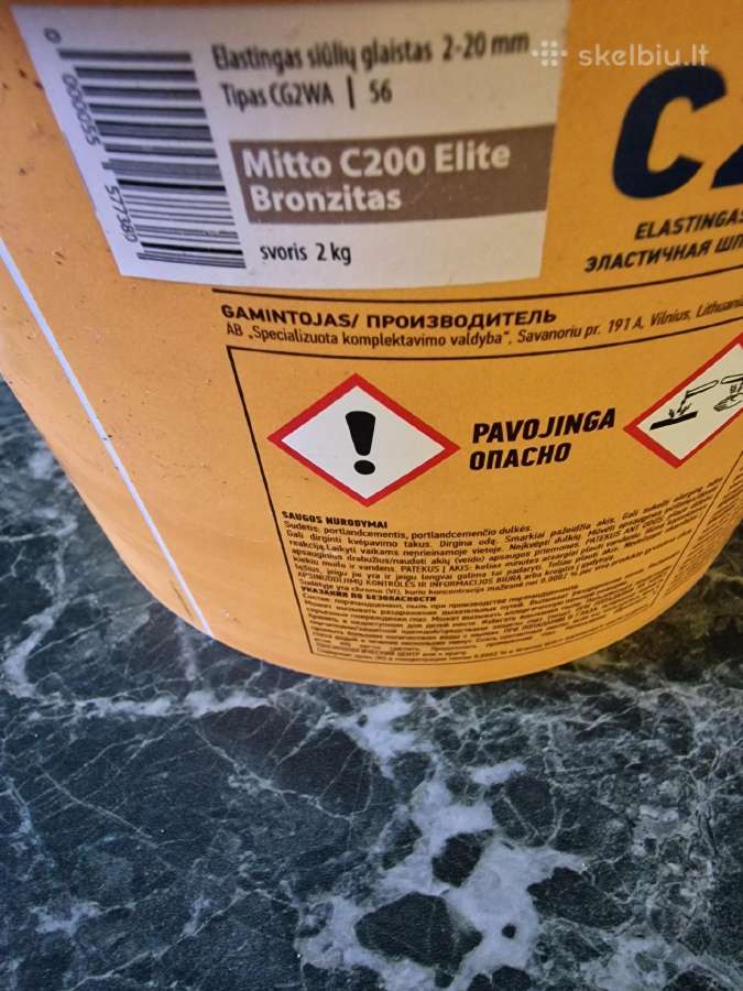 Statybinis plytelių glaistas - nuotraukos Nr. 4