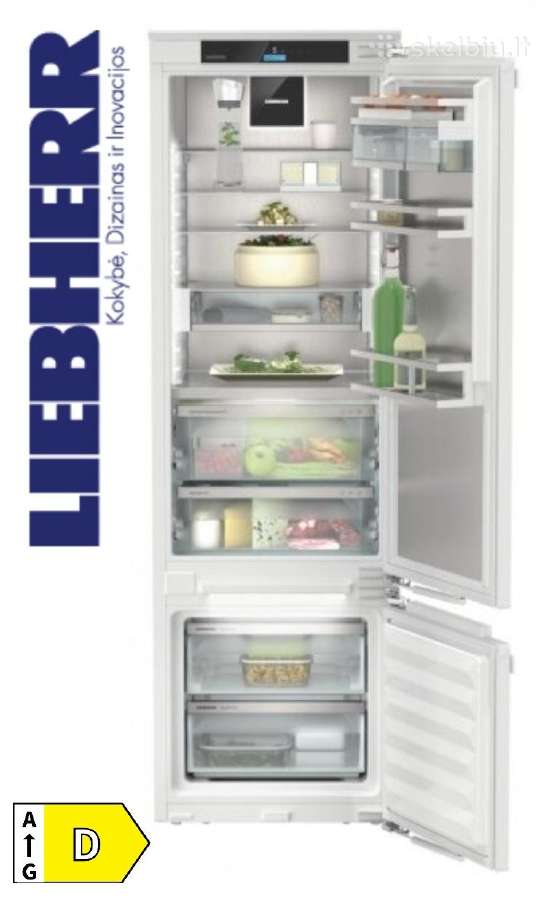 Integruojami Liebherr su ,Hydrobreeze" 0c zona D