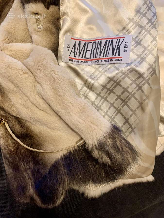 Mink fur/ Kirptos Audinės kailiniai - nuotraukos Nr. 4