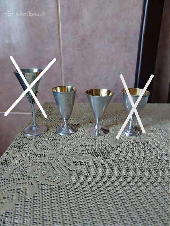 Taureles - Žr.foto.sidabras . 2 Pauksuotos iš Xxa