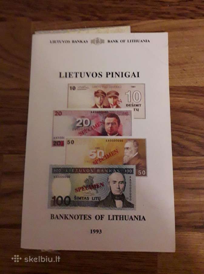 1,2,5,10,20,50 Lt autentiškumo bukletai - nuotraukos Nr. 2
