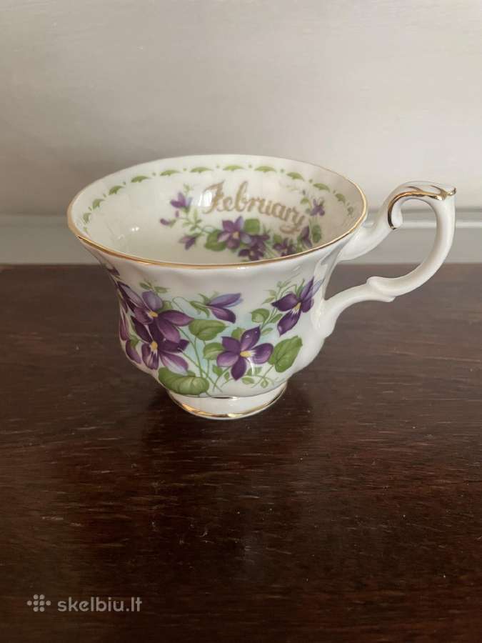 Puodelis Royal Albert su lėkštute - nuotraukos Nr. 5