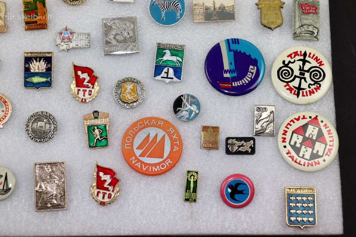Įvairus ženkliukai kaina už visus 50 euru - nuotraukos Nr. 15