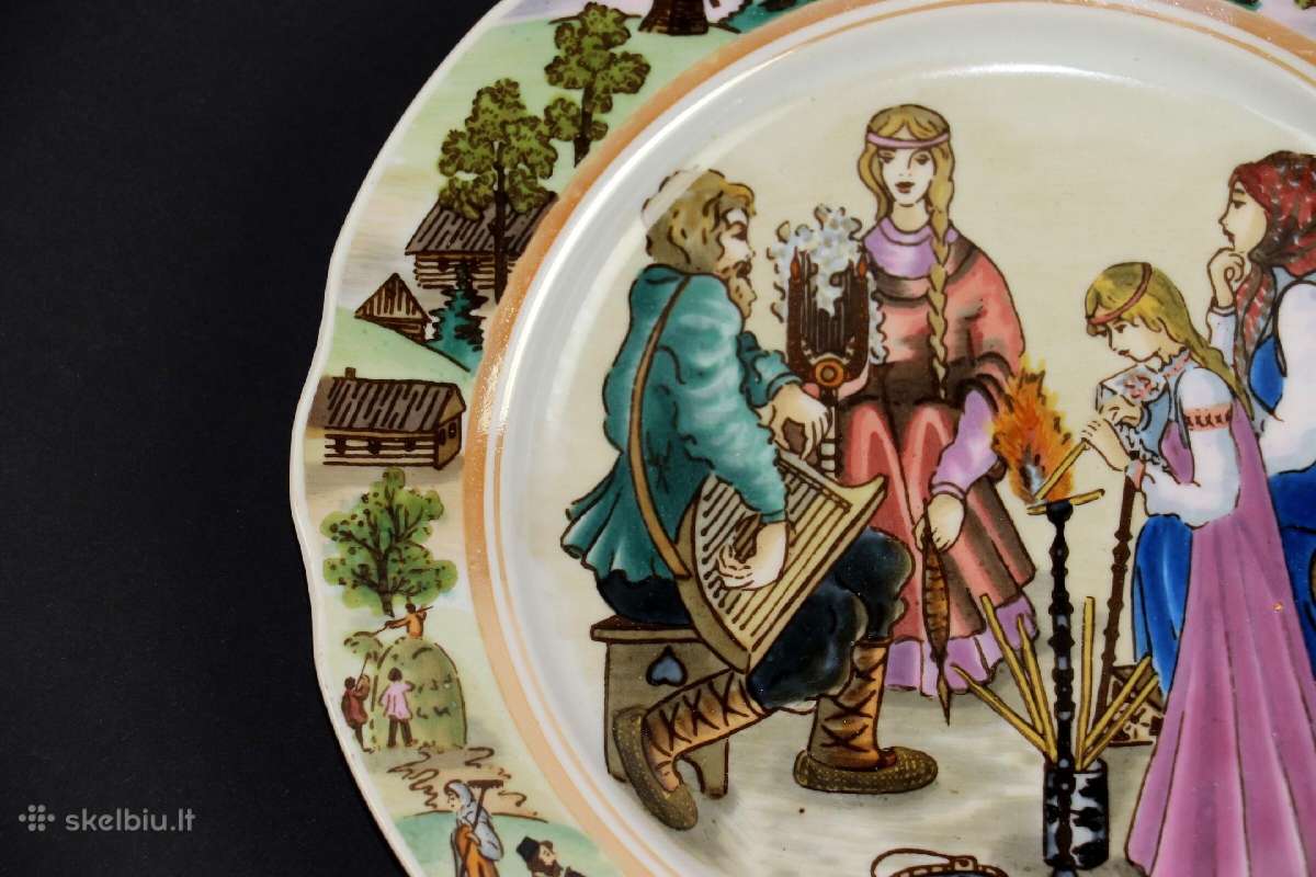 Dekoratyvinė lėkštė kaina 25 eurai - nuotraukos Nr. 2